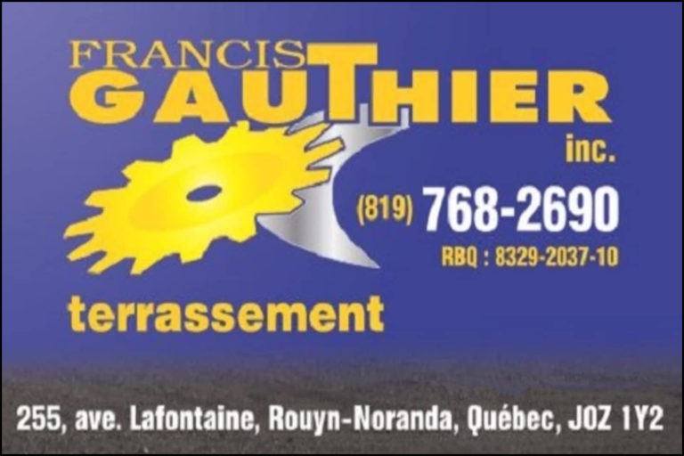 FRANCIS GAUTHIER TERRASSEMENT
