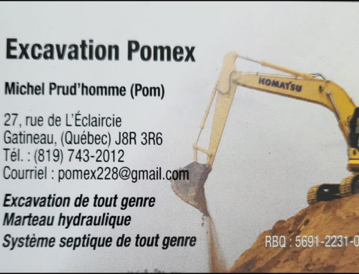 EXCAVATION POMEX INC