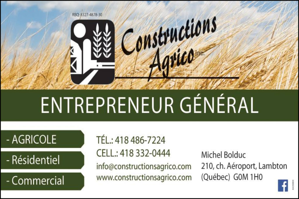 CONSTRUCTIONS AGRICO INC
