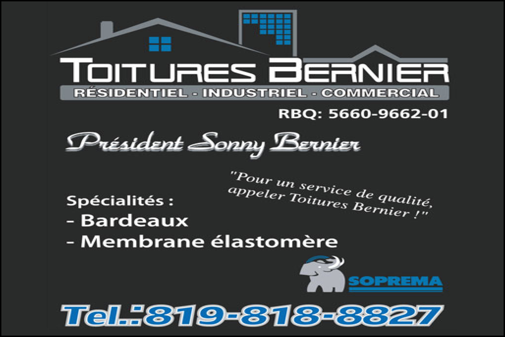 TOITURES BERNIER INC