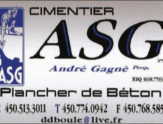 CIMENTIER ASG INC