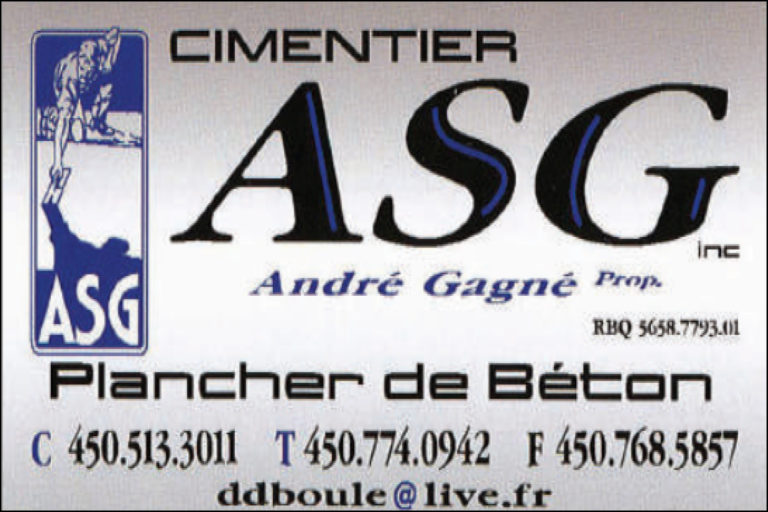 CIMENTIER ASG INC