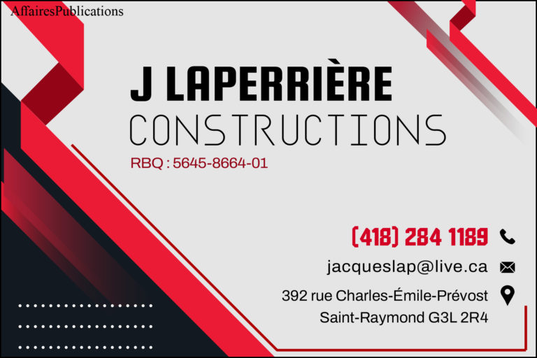 CONSTRUCTIONS J LAPERRIÈRE INC