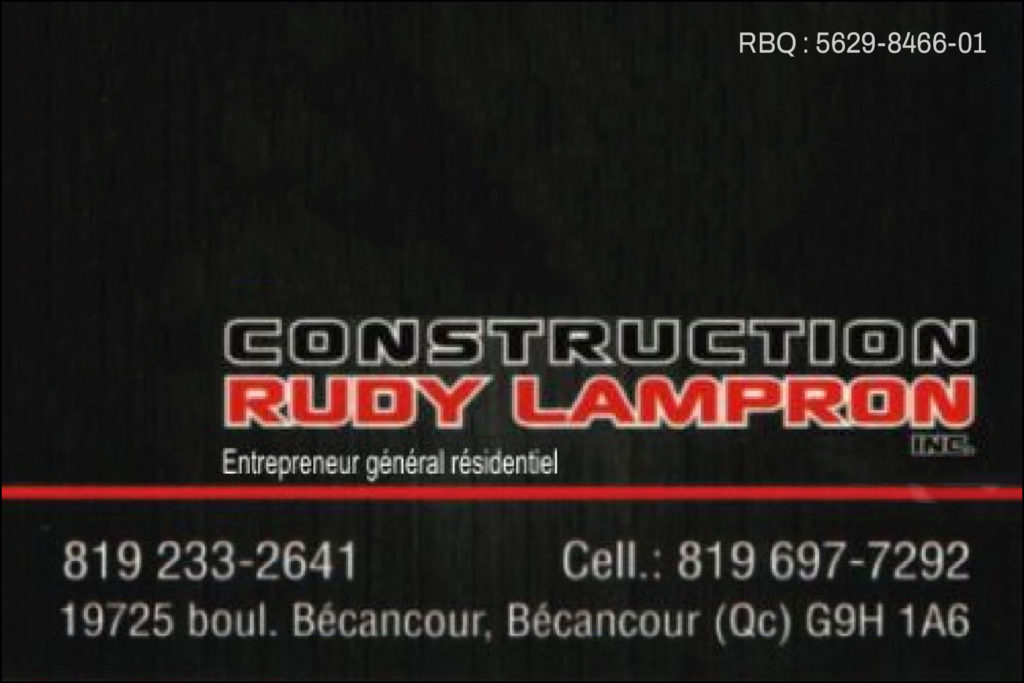 CONSTRUCTION RUDYLAMPRON INC