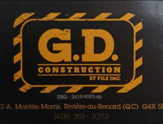 GD CONSTRUCTION ET FILS