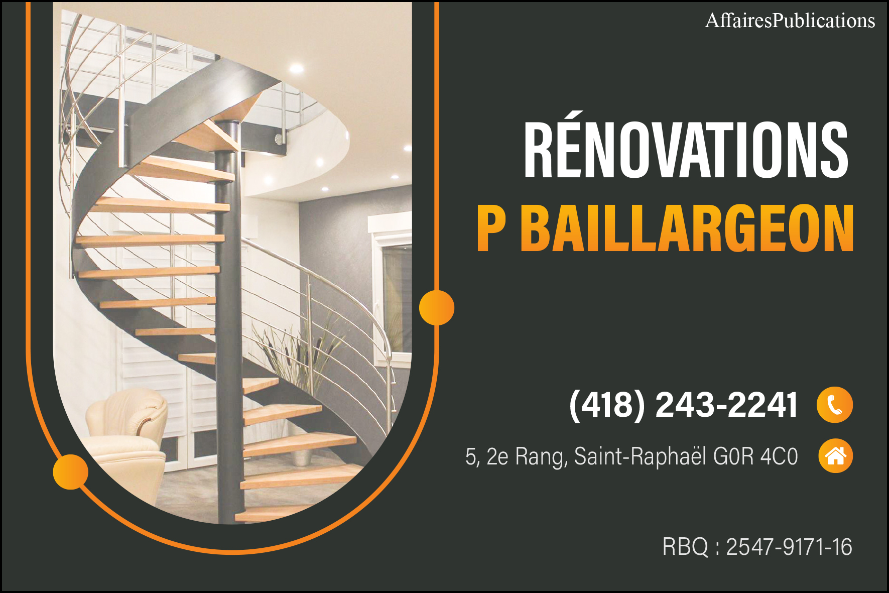 RÉNOVATIONS P BAILLARGEON