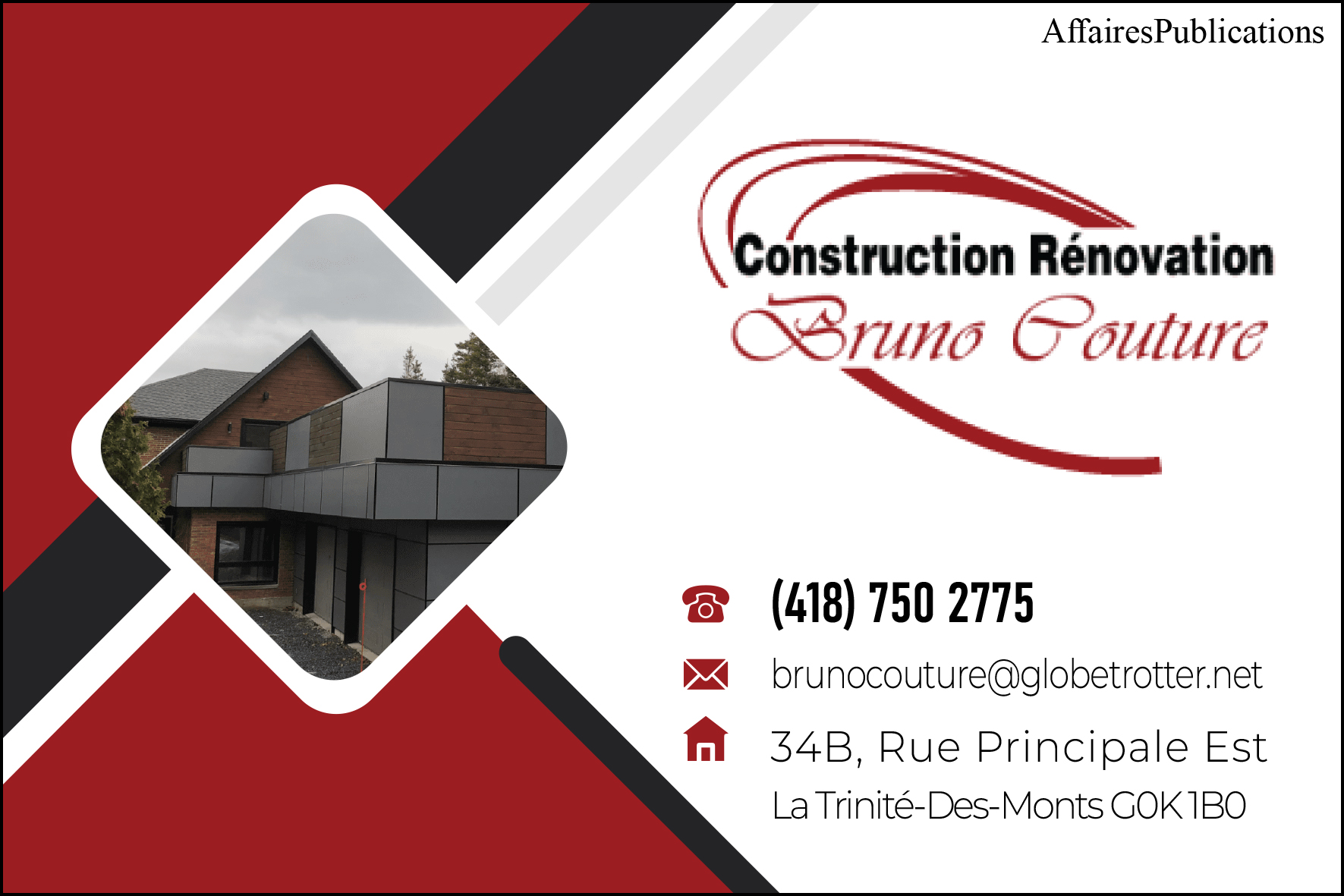CONSTRUCTION RÉNOVATION BRUNO COUTURE INC