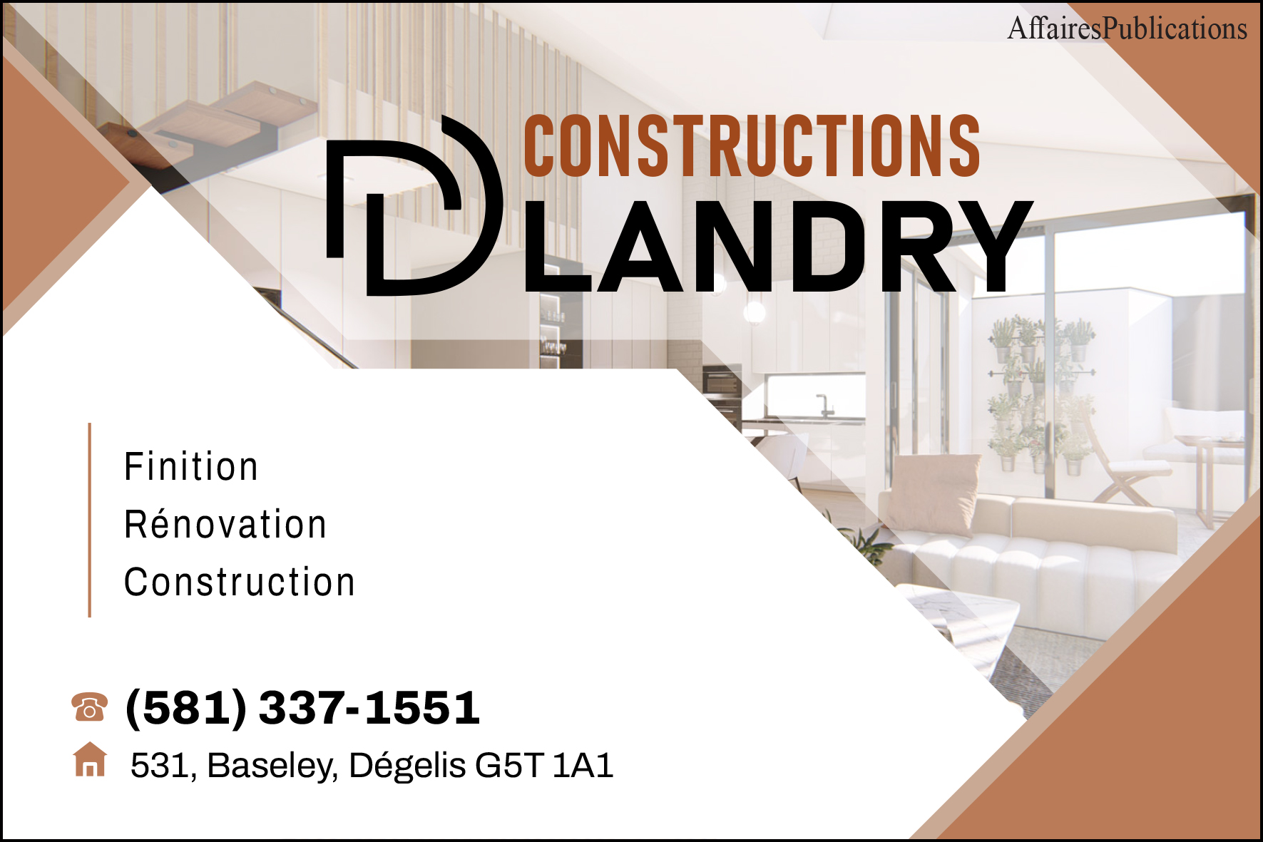CONSTRUCTIONS D LANDRY INC