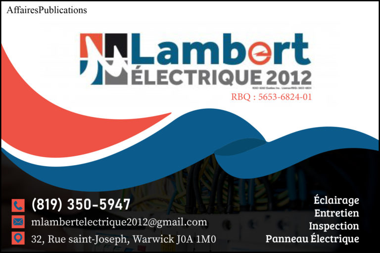 M LAMBERT ÉLECTRIQUE 2012