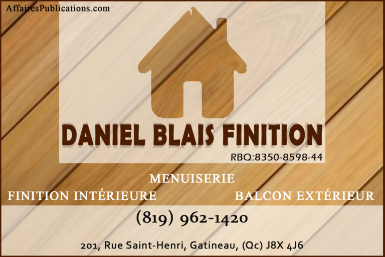 DANIEL BLAIS FINITION