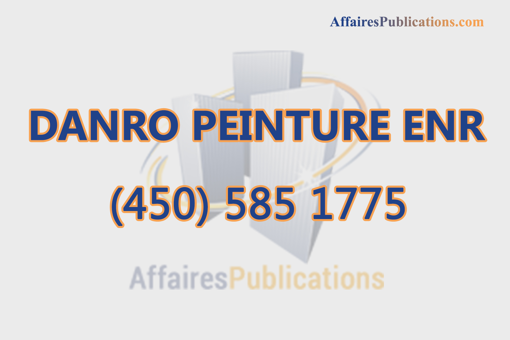 DANRO PEINTURE ENR