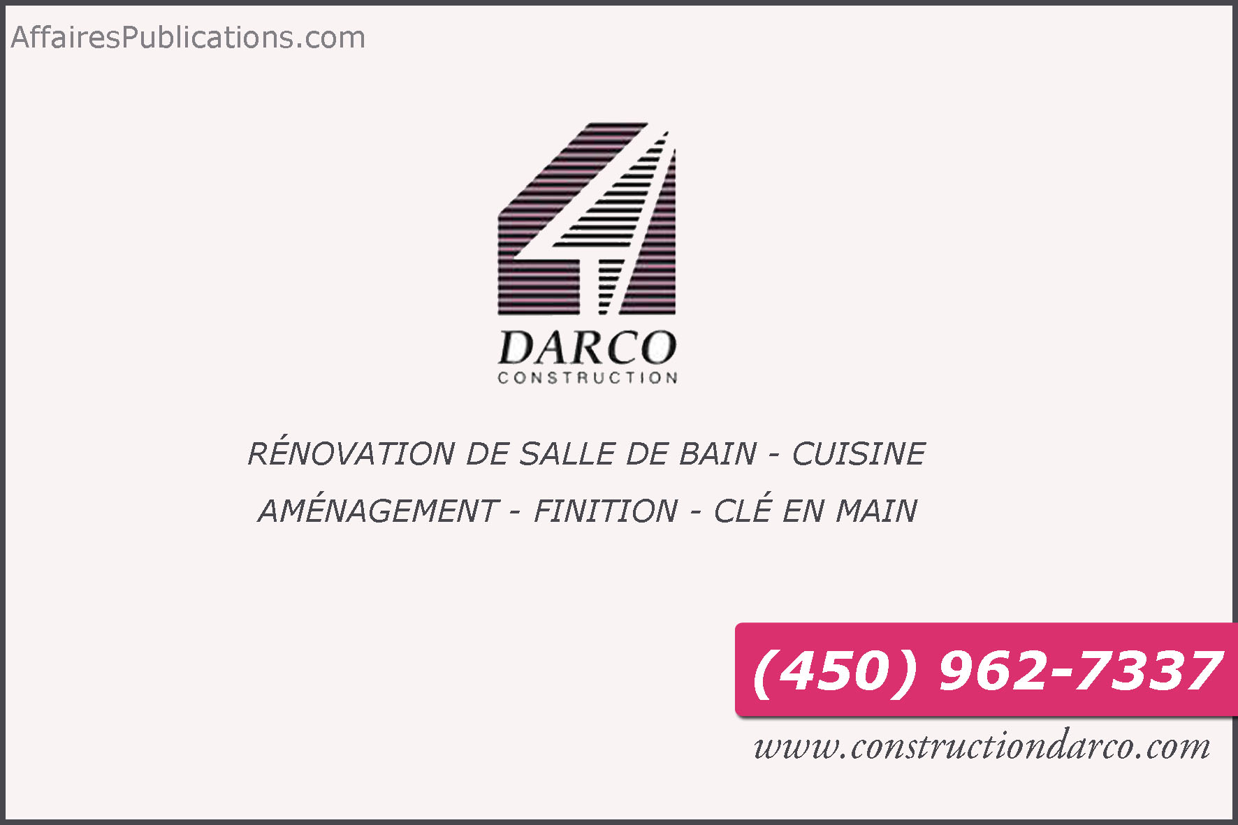 DARCO CONSTRUCTION INC