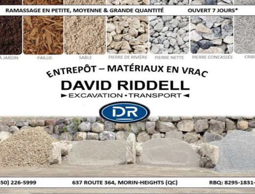 DAVID RIDDELL EXCAVATION / TRANSPORT 9129-6558 QUÉBEC INC