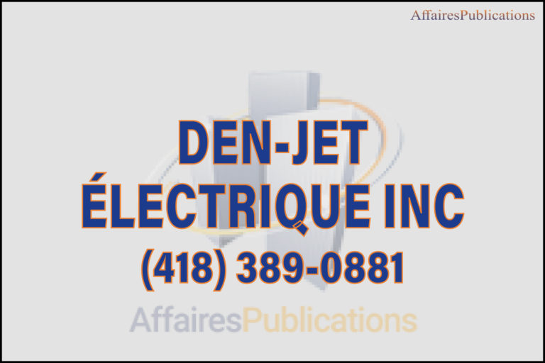 DEN-JET ÉLECTRIQUE INC