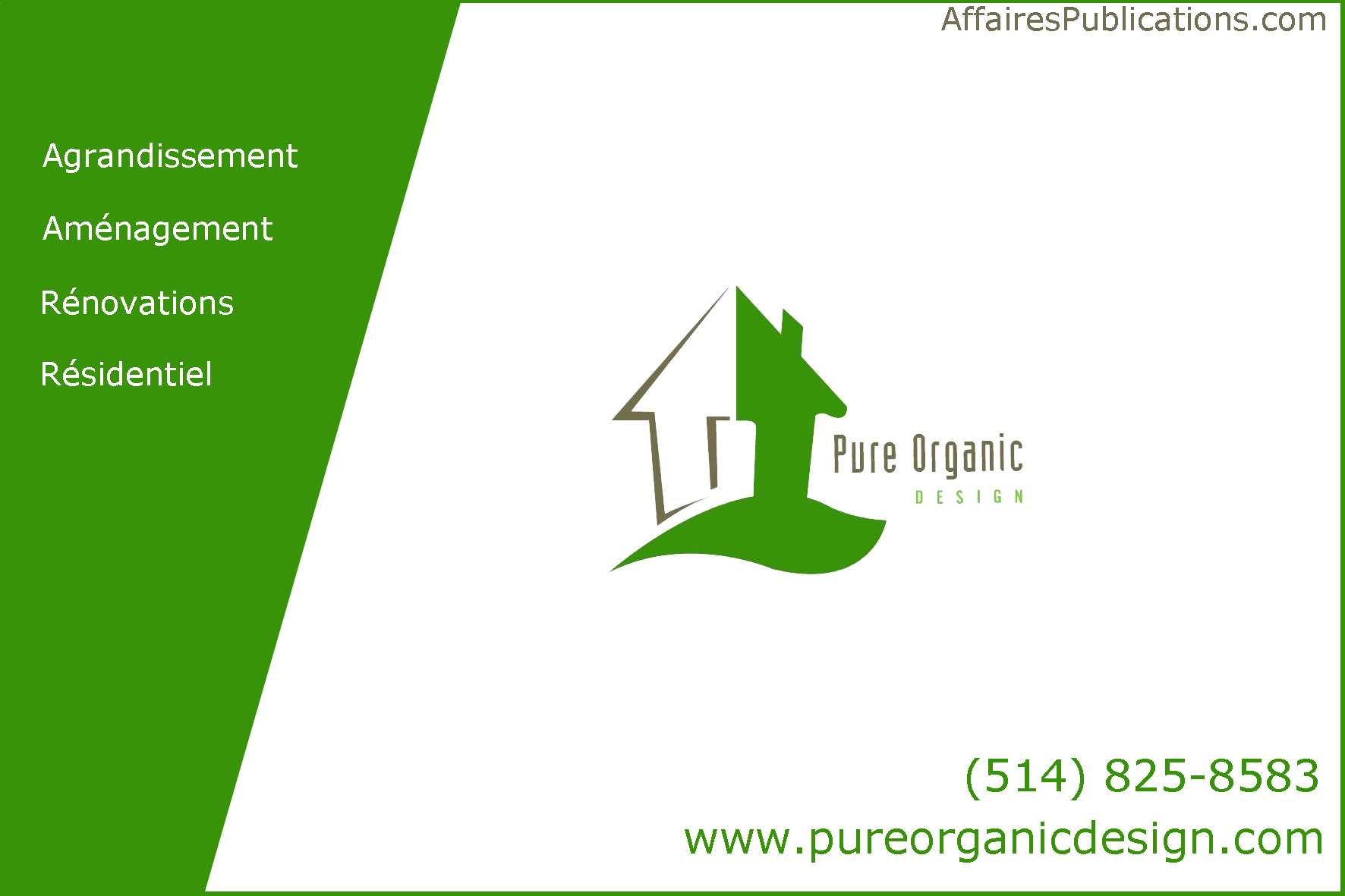 DESIGN PUR ORGANIQUE INC