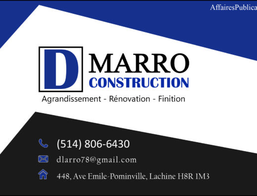 CONSTRUCTION DMARRO LTÉE