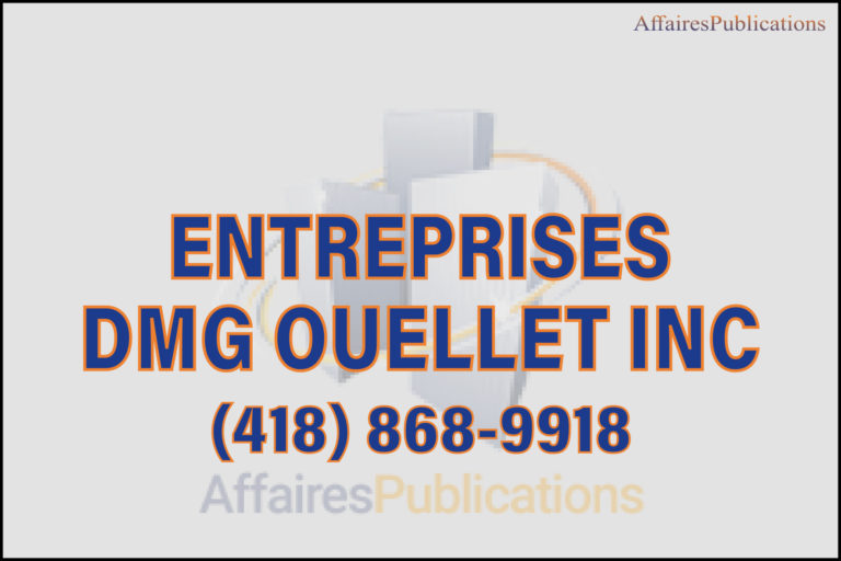 ENTREPRISES DMG OUELLET INC