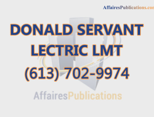 DONALD SERVANT ELECTRIC LMT