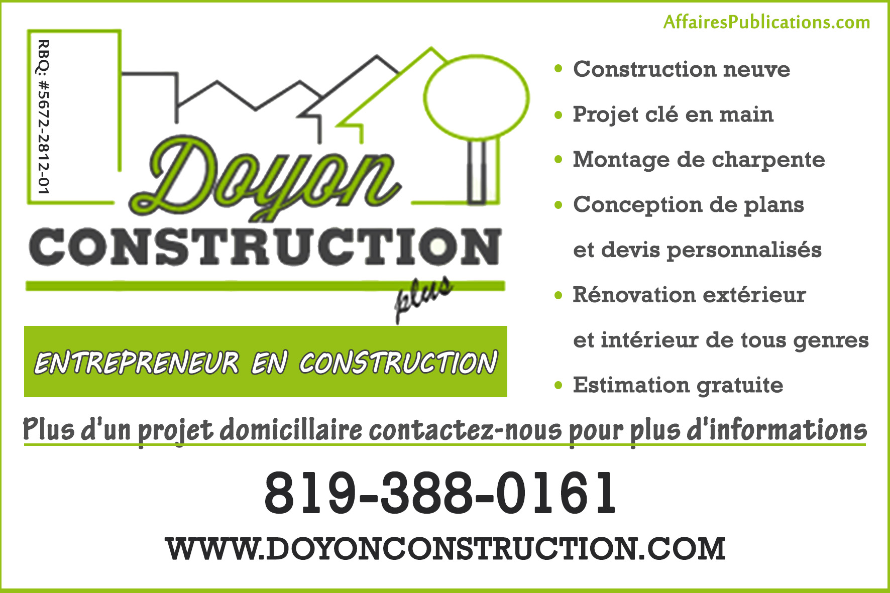 DOYON CONSTRUCTION +