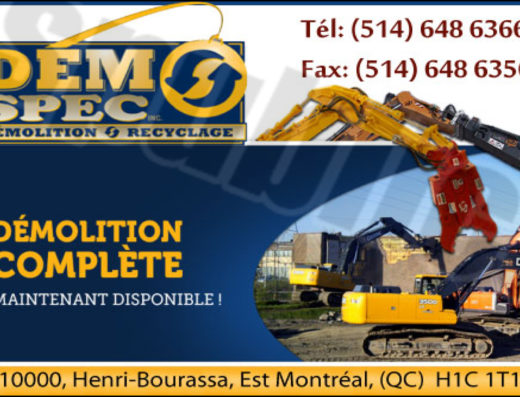 SERVICES DE CONSTRUCTION </br> DÉMO SPEC