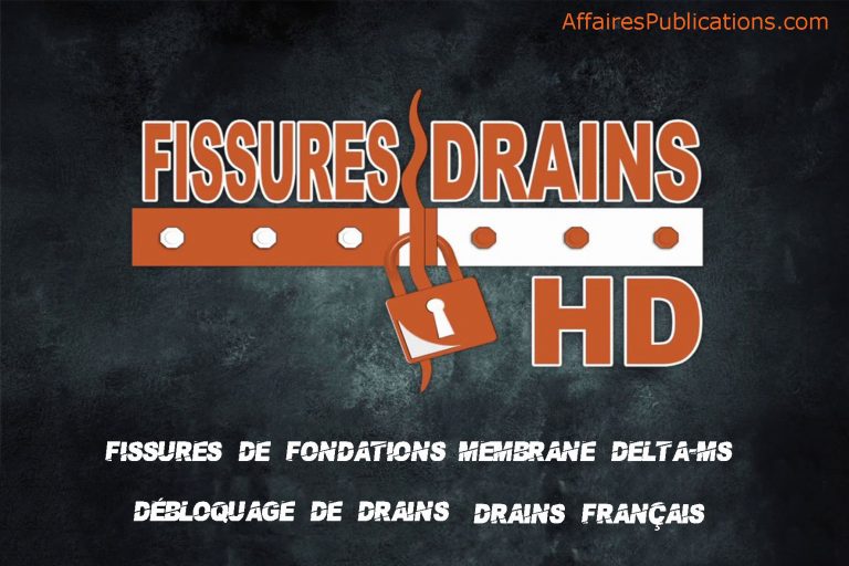 FISSURES ET DRAINS HD