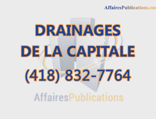 DRAINAGES DE LA CAPITALE