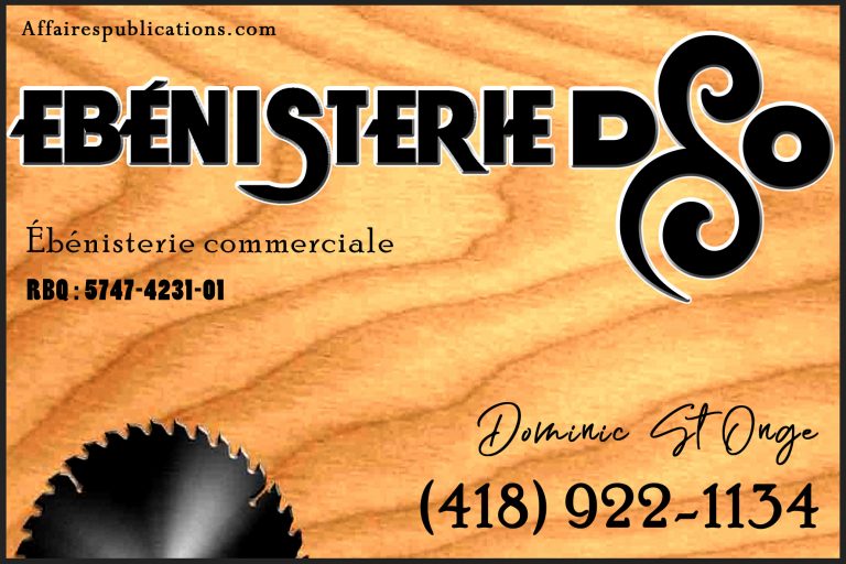 EBÉNISTERIE DSO INC