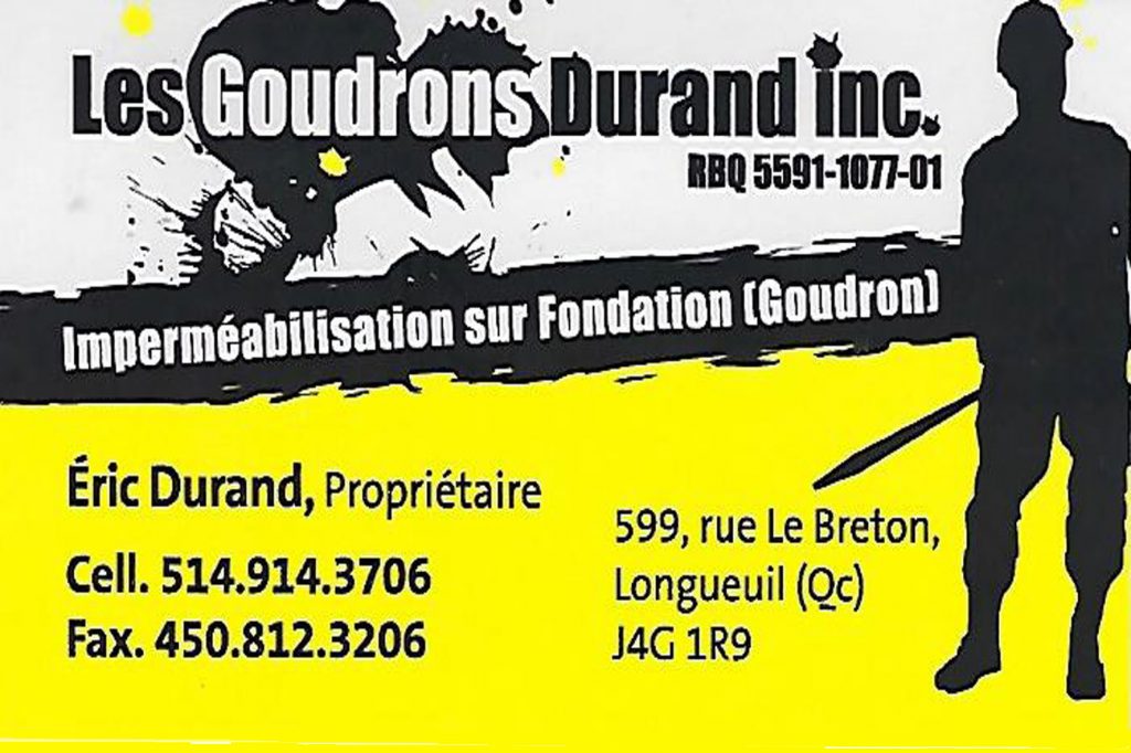 LES GOUDRONS DURAND INC