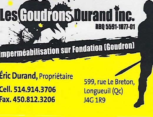 LES GOUDRONS DURAND INC