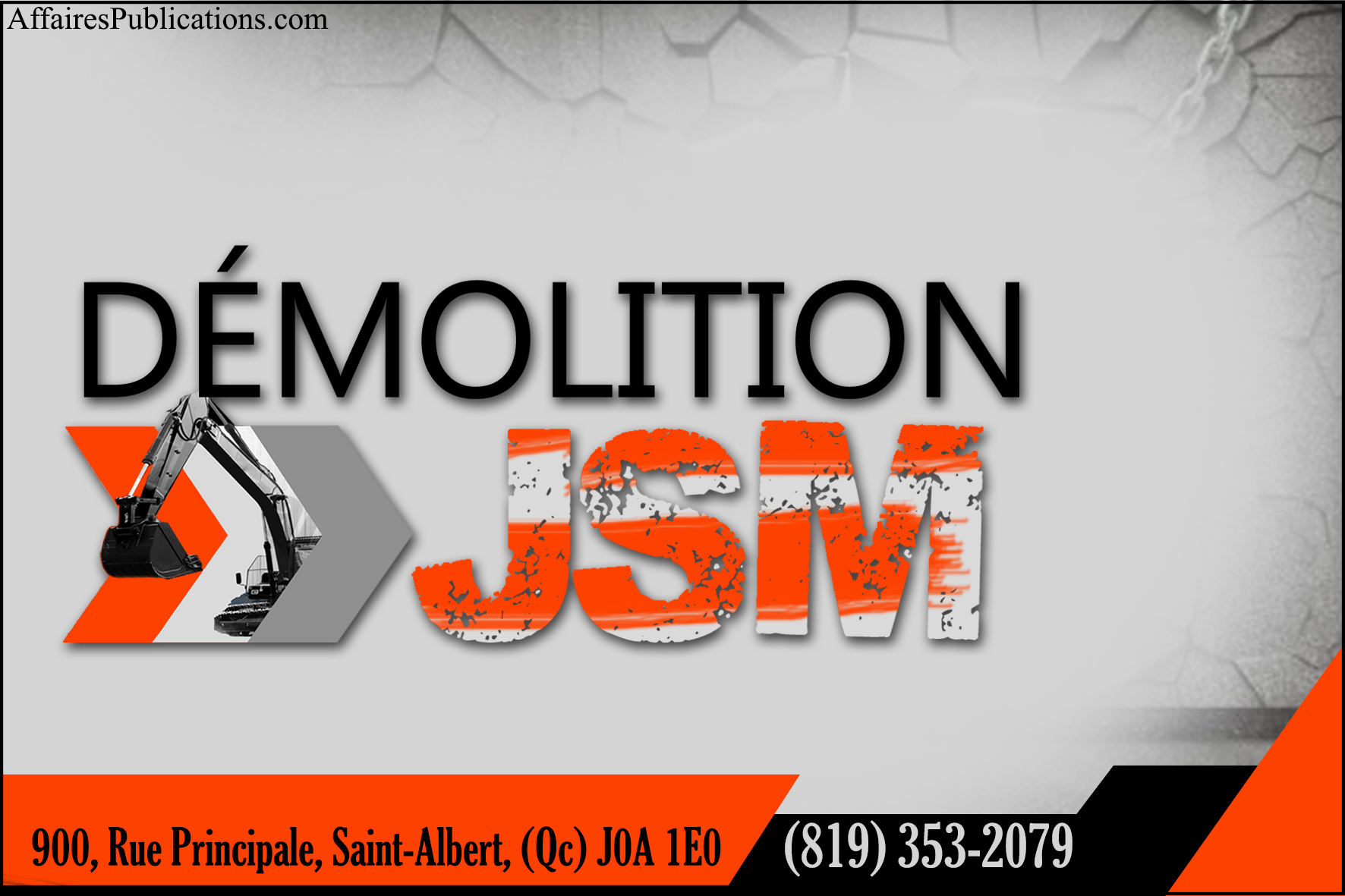 DÉMOLITION JSM INC