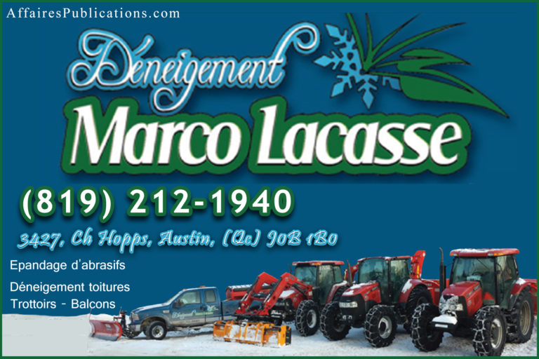 DÉNEIGEMENT MARCO LACASSE
