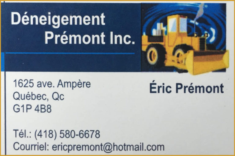 DÉNEIGEMENT PRÉMONT