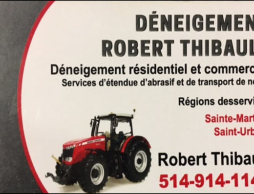DÉNEIGEMENT ROBERT THIBAULT