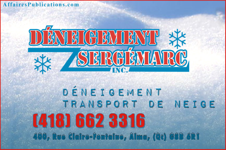 DÉNEIGEMENT SERGÉMARC