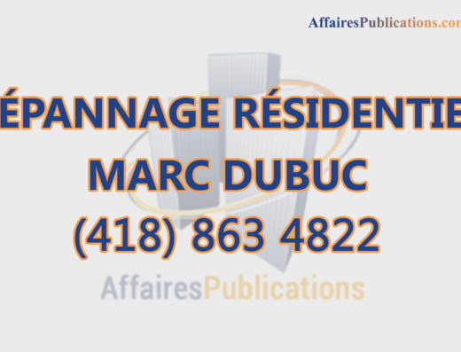 DÉPANNAGE RÉSIDENTIEL MARC DUBUC