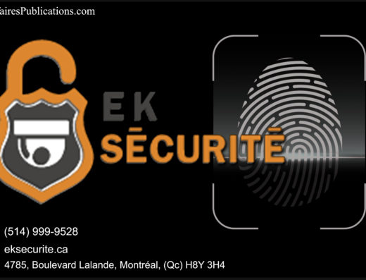 E K SÉCURITÉ 9389-1729 QUÉBEC