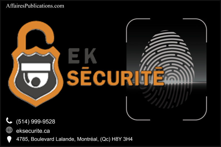 E K SÉCURITÉ 9389-1729 QUÉBEC