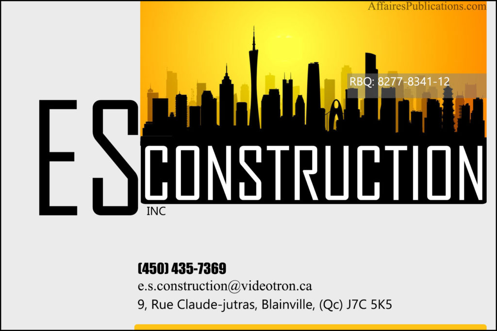 E S CONSTRUCTION INC