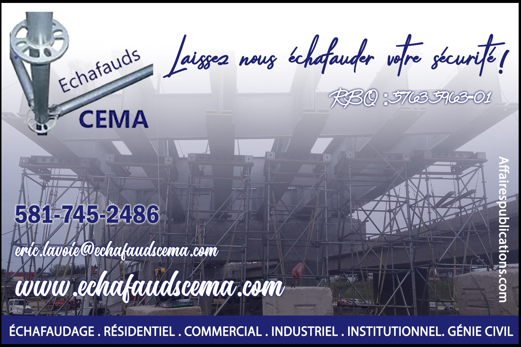 ÉCHAFAUDS CEMA INC
