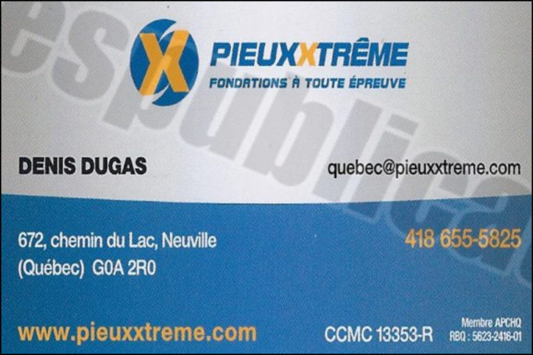 PIEUX XTRÊME DE LA CAPITALE INC