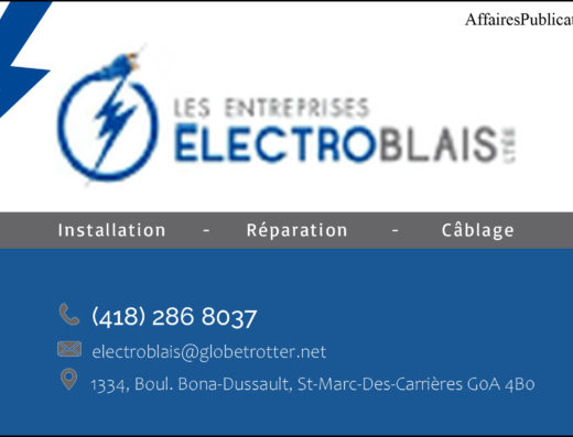 ENTREPRISES ÉLECTRO BLAIS LTÉE