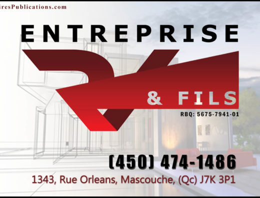 ENTREPRISE R V ET FILS INC