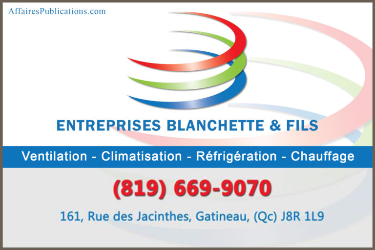 ENTREPRISES BLANCHETTE ET FILS