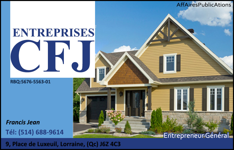 ENTREPRISES CFJ INC