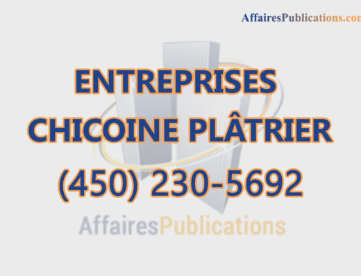 ENTREPRISES CHICOINE PLÂTRIER