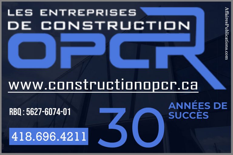 ENTREPRISES DE CONSTRUCTION OPCR