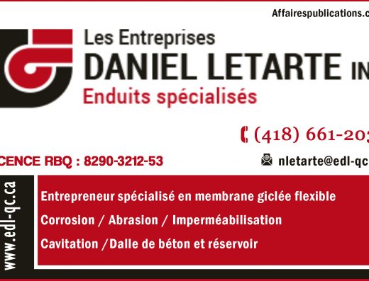 ENTREPRISES DANIEL LETARTE ET FILS INC