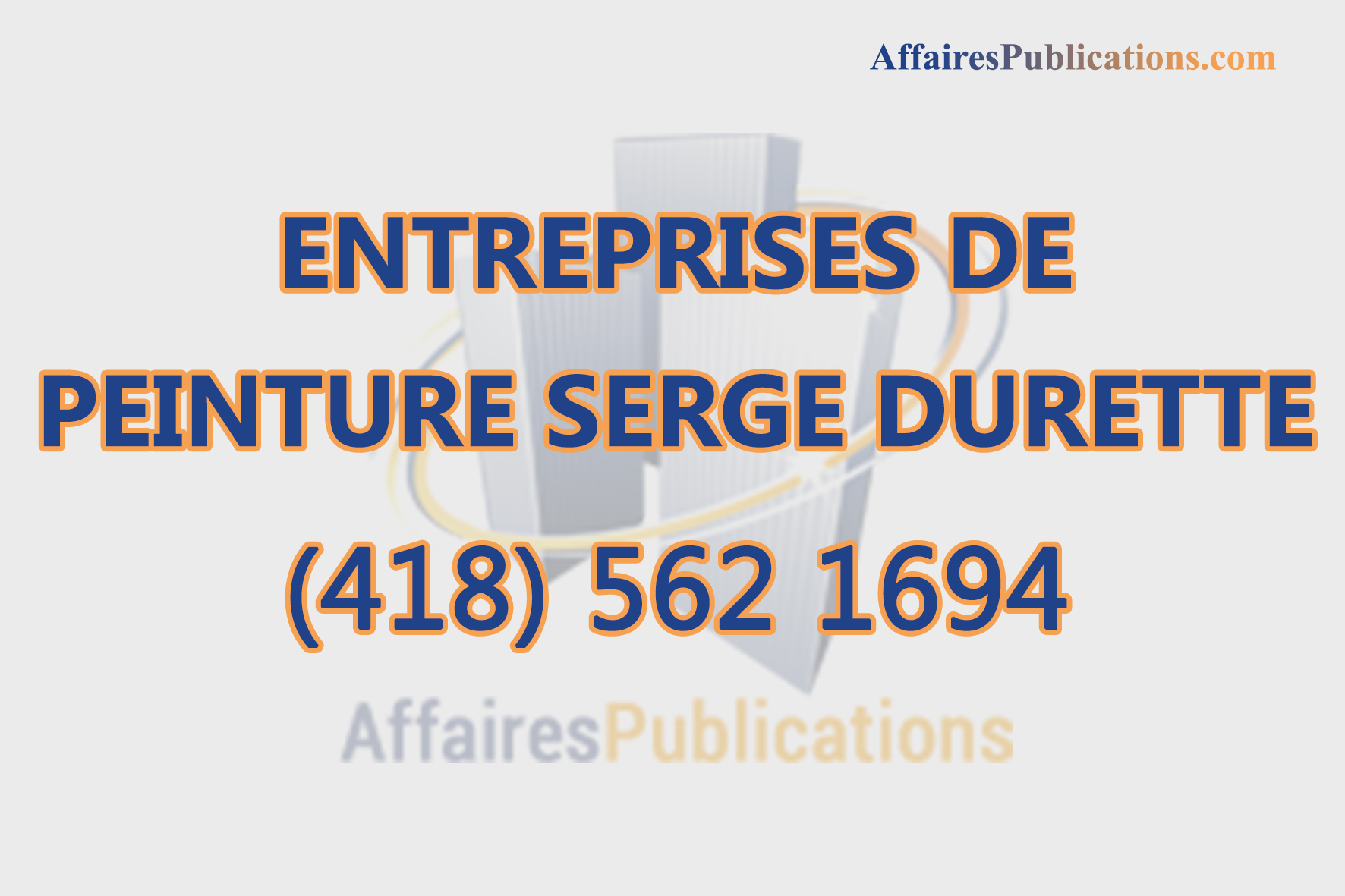 ENTREPRISES DE PEINTURE SERGE DURETTE