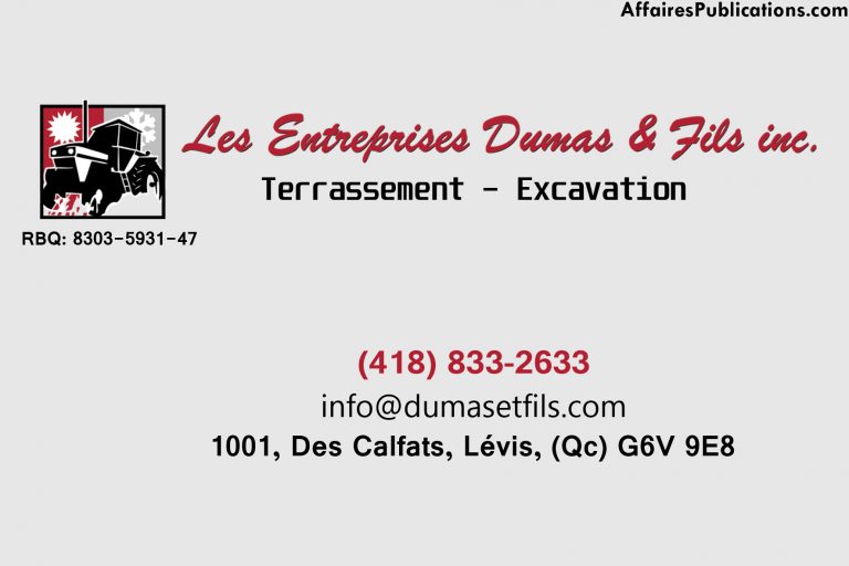 ENTREPRISES DUMAS & FILS INC 
