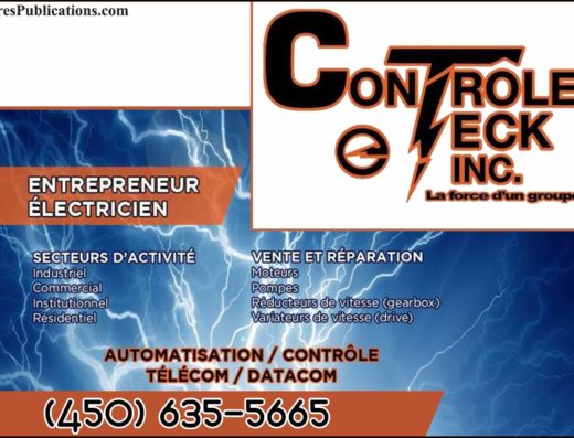 ENTREPRISES D&rsquo;ÉLECTRICITÉ CONTROLE-TECK INC